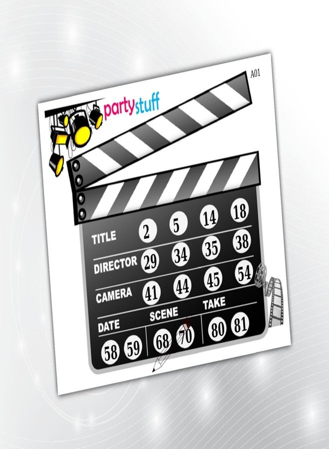 PartyStuff Theme Tambola Housie Tickets kukuba 1 - Designer Kukuba (16 Cards) - Image 1